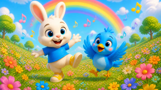 Scene 11 - Bunny's Happy Dance