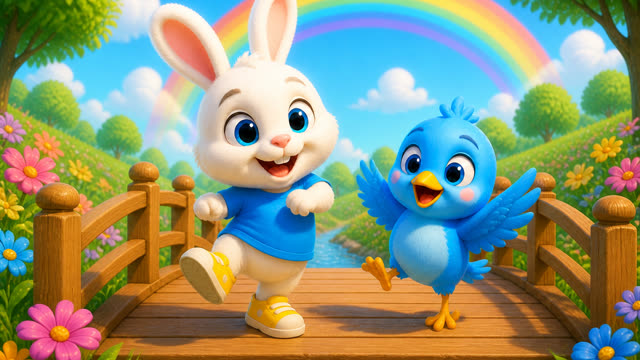 Scene 13 - Bunny's Happy Dance