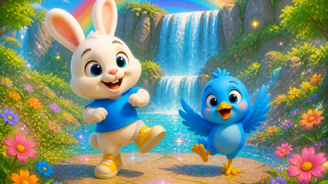 Scene 14 - Bunny's Happy Dance