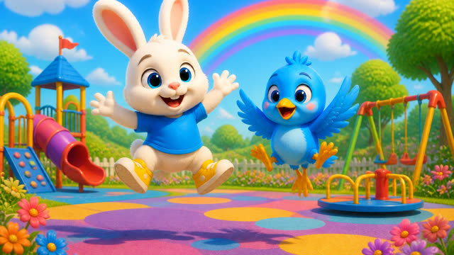 Scene 17 - Bunny's Happy Dance