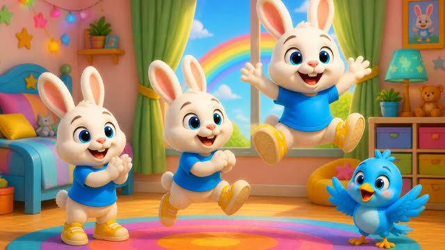 Scene 19 - Bunny's Happy Dance