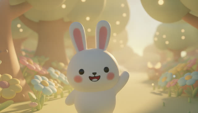 Scene 4 - Léo le Petit Lapin Apprend les Couleurs 🌈 | Comptine Éducative pour Enfants