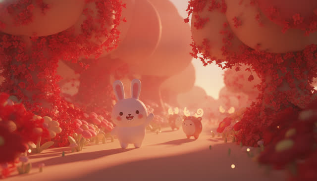 Scene 7 - Léo le Petit Lapin Apprend les Couleurs 🌈 | Comptine Éducative pour Enfants