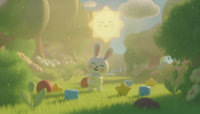 Scene 21 - Léo le Petit Lapin Apprend les Couleurs 🌈 | Comptine Éducative pour Enfants