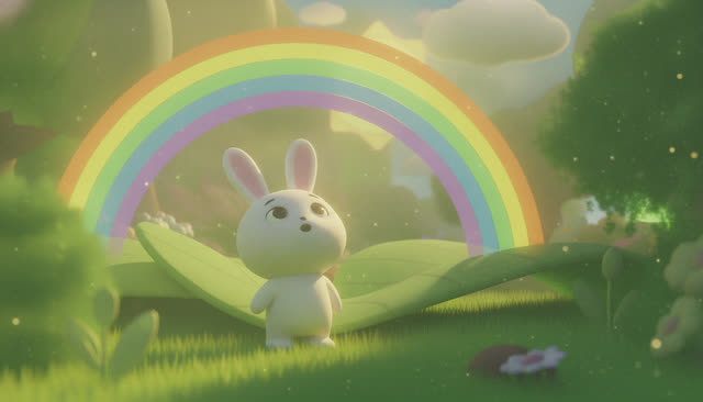 Scene 27 - Léo le Petit Lapin Apprend les Couleurs 🌈 | Comptine Éducative pour Enfants