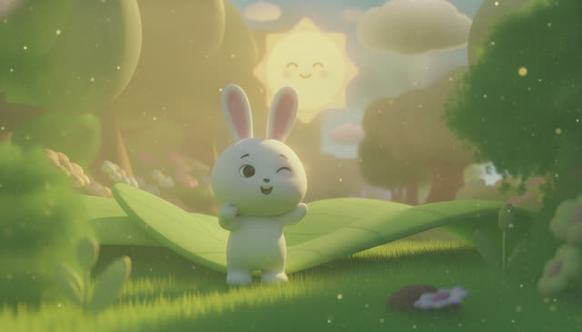 Scene 29 - Léo le Petit Lapin Apprend les Couleurs 🌈 | Comptine Éducative pour Enfants