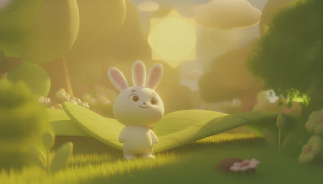 Scene 32 - Léo le Petit Lapin Apprend les Couleurs 🌈 | Comptine Éducative pour Enfants