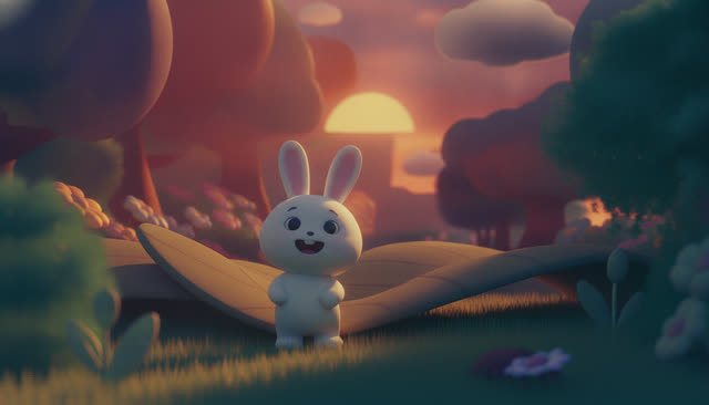 Scene 34 - Léo le Petit Lapin Apprend les Couleurs 🌈 | Comptine Éducative pour Enfants