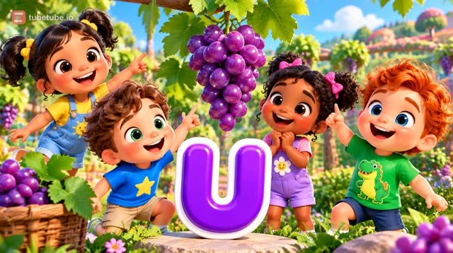 Scene 6 - As Vogais A E I O U | LumiLê Kids Letra