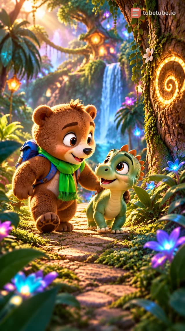 Scene 2 - 🦖 Milo and the Lost Baby Dinosaur