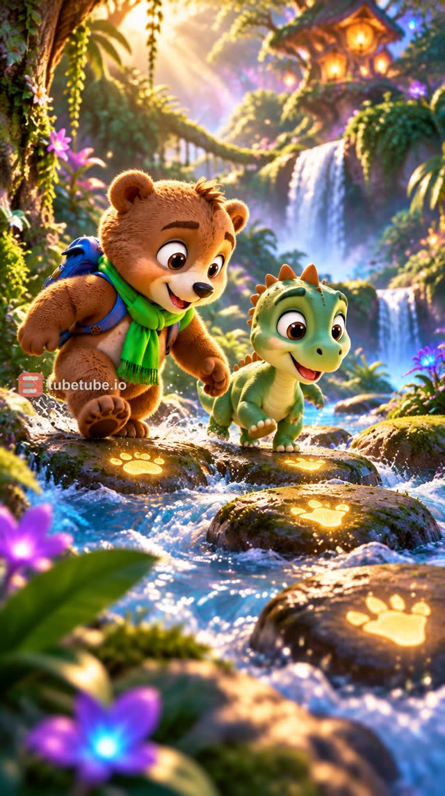 Scene 3 - 🦖 Milo and the Lost Baby Dinosaur