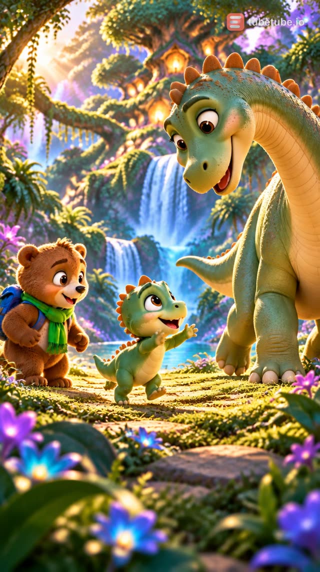 Scene 5 - 🦖 Milo and the Lost Baby Dinosaur