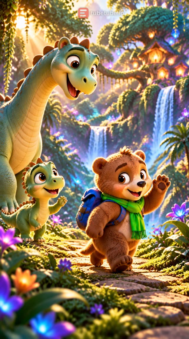 Scene 6 - 🦖 Milo and the Lost Baby Dinosaur