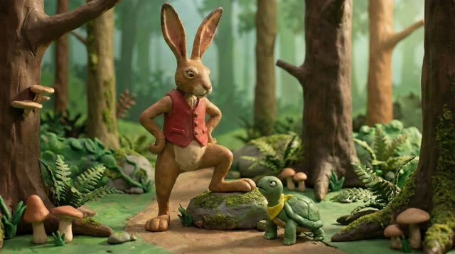 Scene 5 - Le Lièvre et la Tortue