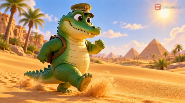 Scene 2 - Ah les crocodiles sur le Nil