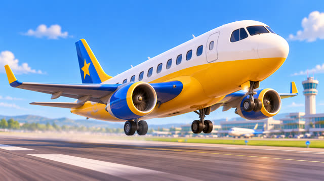 Scene 8 - The Wheels on the Plane