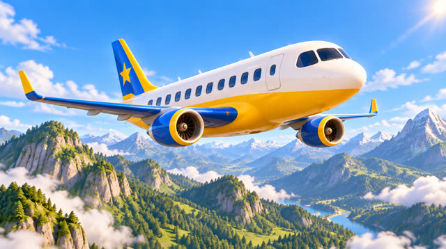 Scene 13 - The Wheels on the Plane
