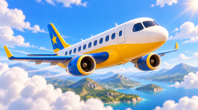 Scene 18 - The Wheels on the Plane