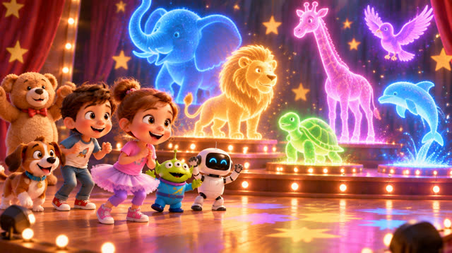 Scene 3 - Animal Dancers