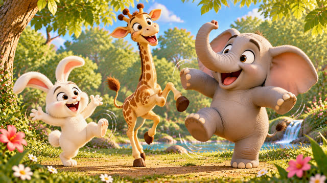 Scene 28 - Animal Dancers
