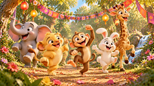 Scene 29 - Animal Dancers