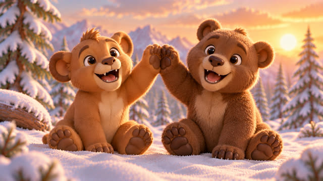 Scene 17 - Meet Leo and Bear