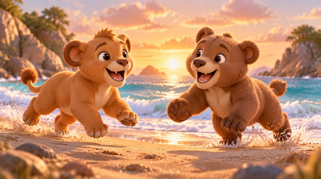 Scene 20 - Meet Leo and Bear