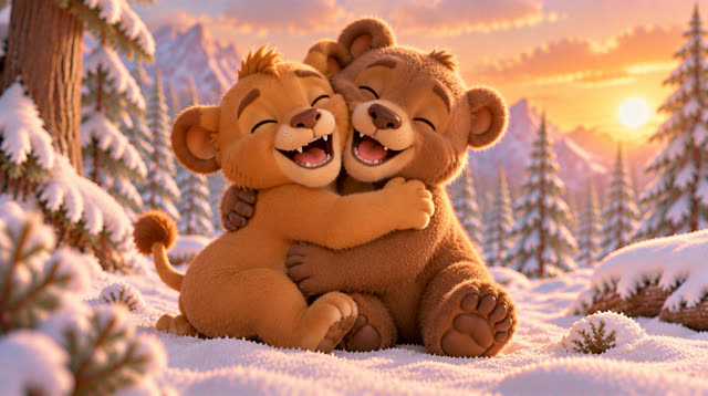Scene 21 - Meet Leo and Bear