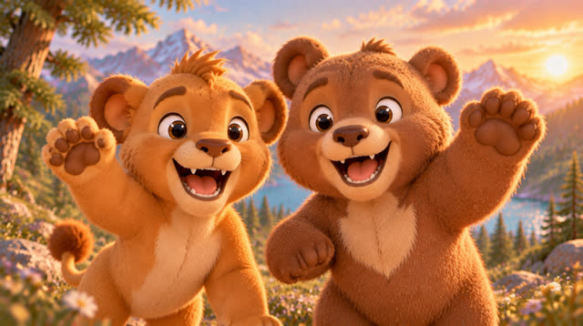 Scene 25 - Meet Leo and Bear