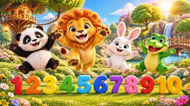 TadoumKids - Apprenons à compter de 1 à 10