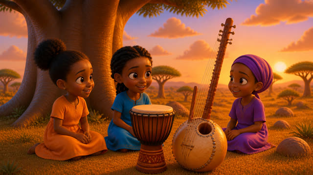 Scene 5 - Les trois petites filles