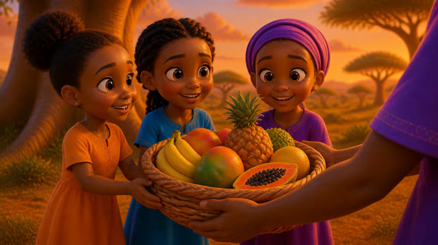 Scene 7 - Les trois petites filles