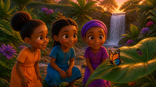 Scene 8 - Les trois petites filles