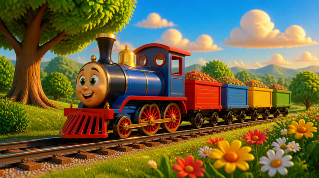 Scene 4 - The happy little train