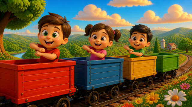 Scene 5 - The happy little train