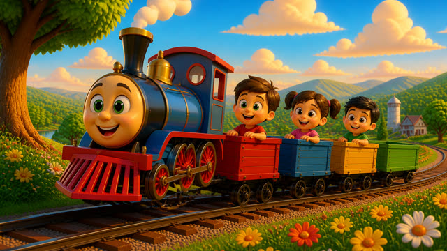 Scene 6 - The happy little train
