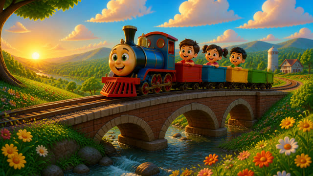 Scene 7 - The happy little train