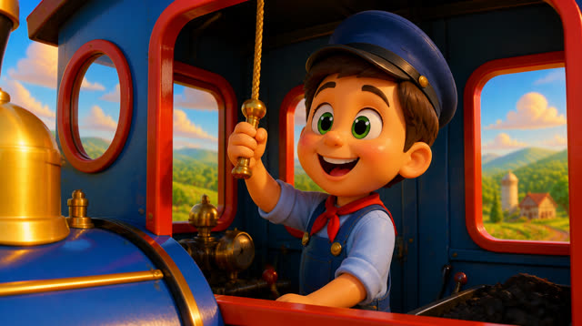 Scene 9 - The happy little train