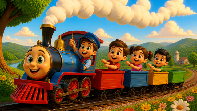 Scene 10 - The happy little train