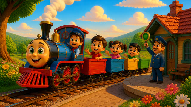 Scene 11 - The happy little train
