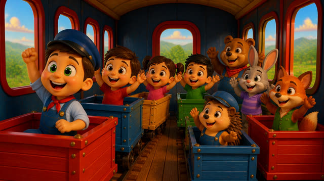 Scene 14 - The happy little train
