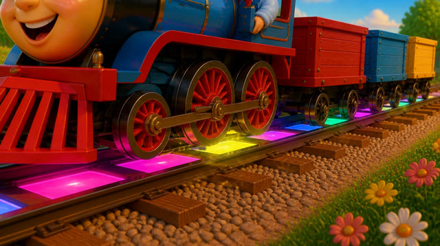 Scene 15 - The happy little train