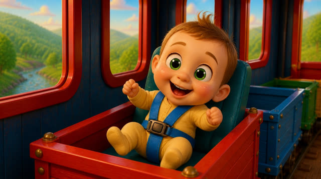 Scene 18 - The happy little train