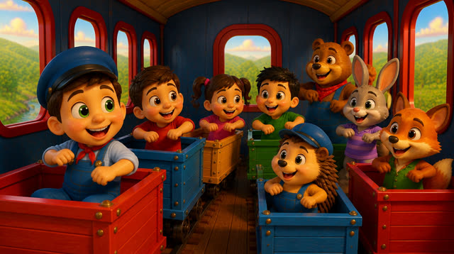 Scene 19 - The happy little train