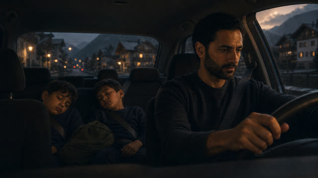 Scene 4 - Morning Drive School