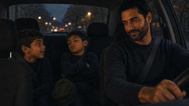 Scene 8 - Morning Drive School
