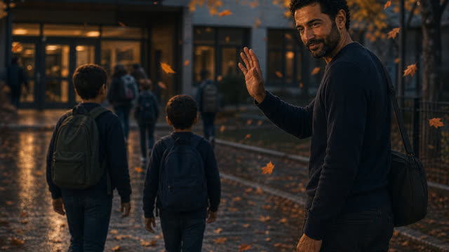Scene 10 - Morning Drive School