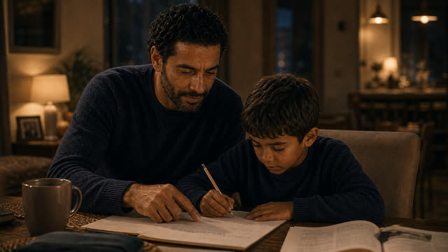 Scene 14 - Morning Drive School