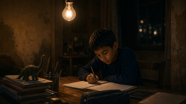 Scene 22 - Morning Drive School