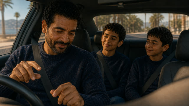 Scene 35 - Morning Drive School